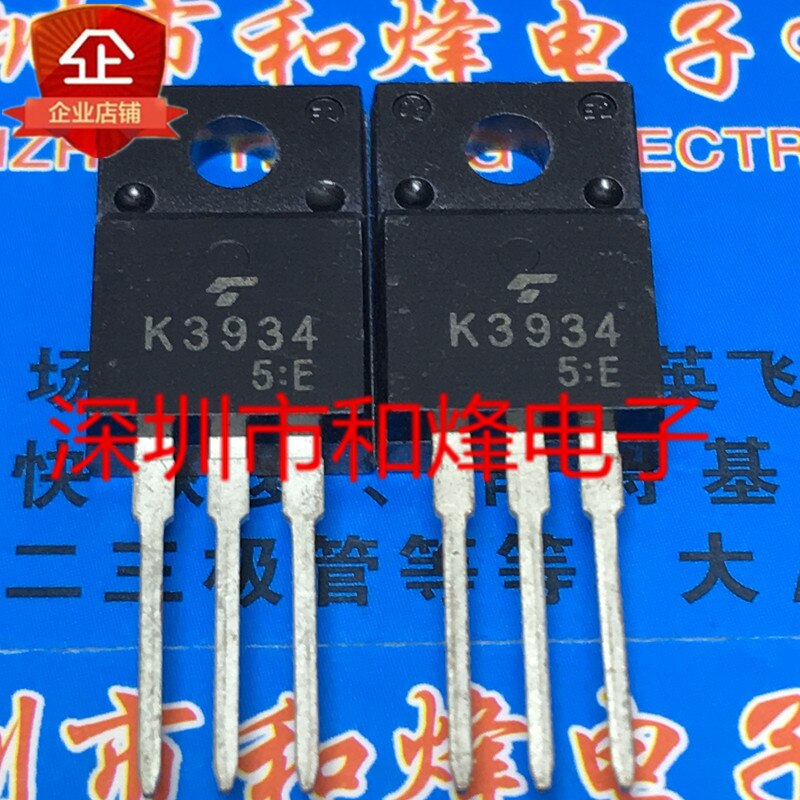 30pcs  ο 2SK3934 K3934 TO-220F 500V 15A